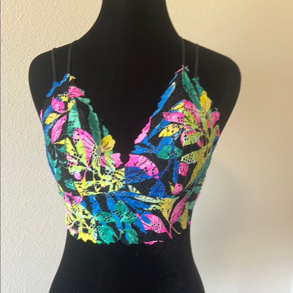 NWOT Victoria's Secret Colorful Bralette
